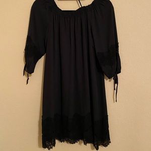 Loft off the shoulder dress